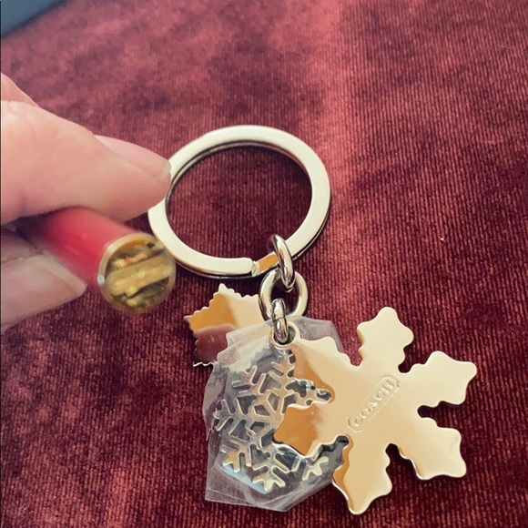 Coach Snowflake Keychain and Pen Set - Picture 4 of 7